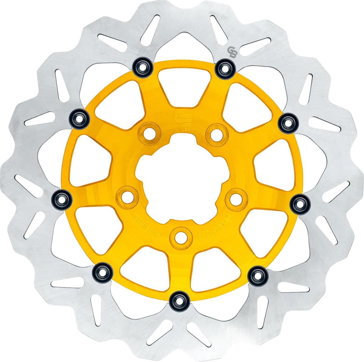 Gbrakes Wave® Brake Rotor - Front - 13" - Gold Gbdu031 1