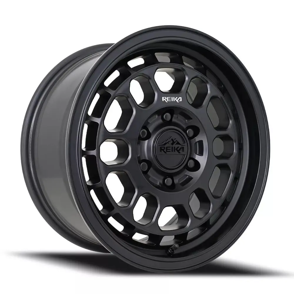 17X8 R35v Rambler 2500 Satin Black Rims | 5X130 (+35Mm Offset) 1