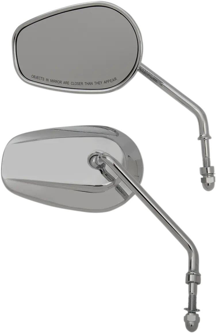 Drag Specialties Oem-Style Teardrop Mirrors 1