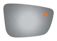 Burco - Passenger Side View Mirror W Blind Spot For Bmw 5 7 Series Rh Convex Bldspt E C Fitover 1