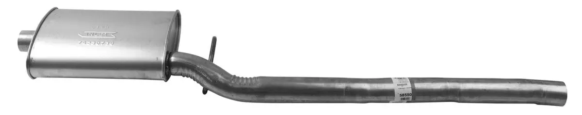 Ap Exhaust® 58550 - Aluminized Steel Exhaust Muffler Assembly 1