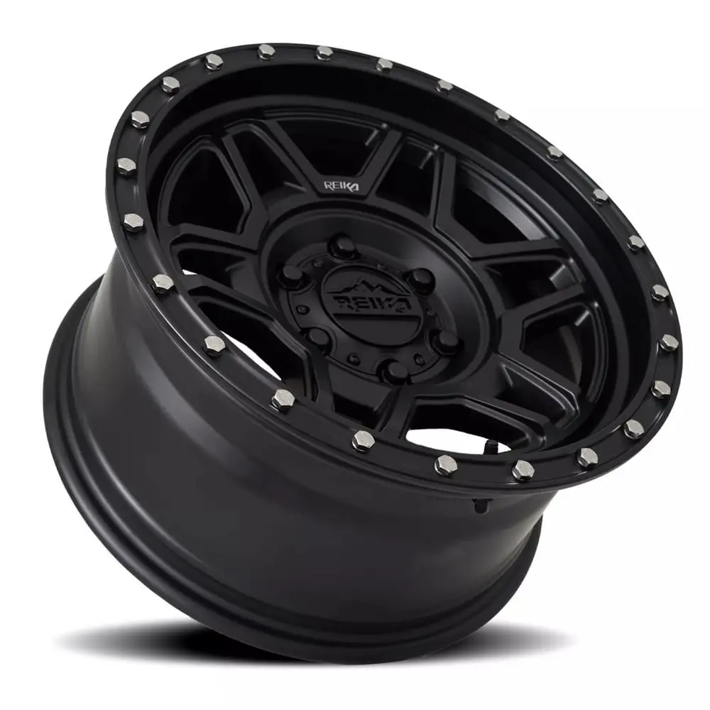 17X9 R40 Trooper Satin Black Rims | 6X139.7 (-12Mm Offset) 2