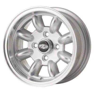 Jbw 12X6 Ml 4X101.6 - Et-07 Mini Wheel  Silver Hi Light 1