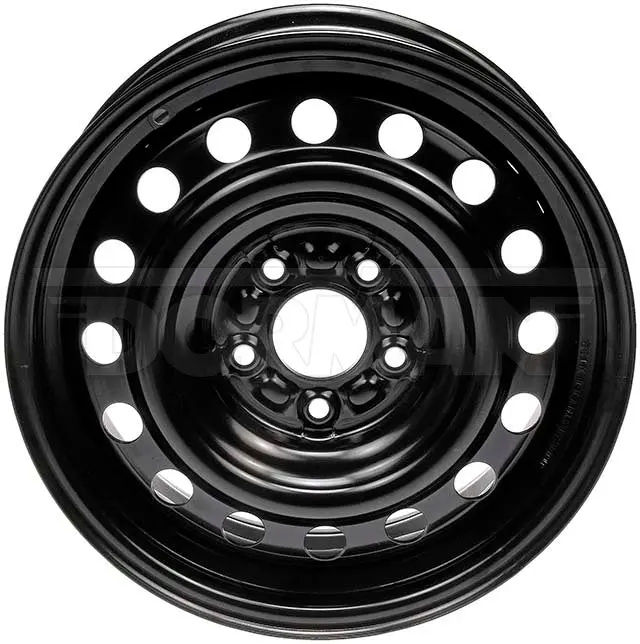 16" Dorman 16X6.5 Black Steel Wheel For Mitsubishi Galant (2004-2012) (939-151) 1