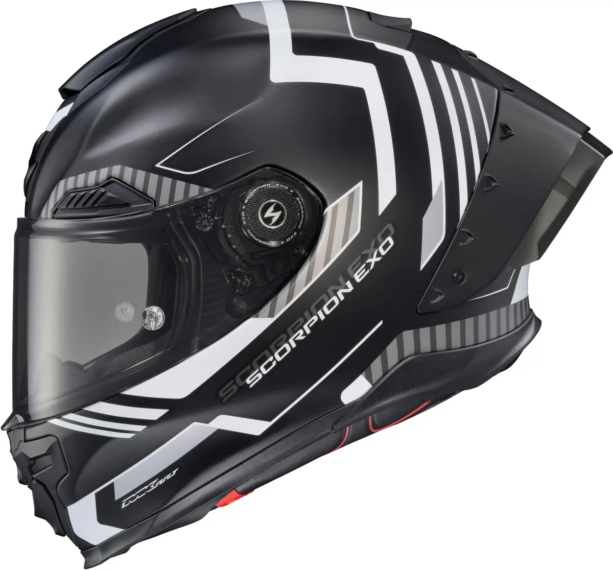 Scorpion Exo Apex Exo Warp Full Face Helmet Atarax Black/White 2X - Enhanced Safety And Comfort 1