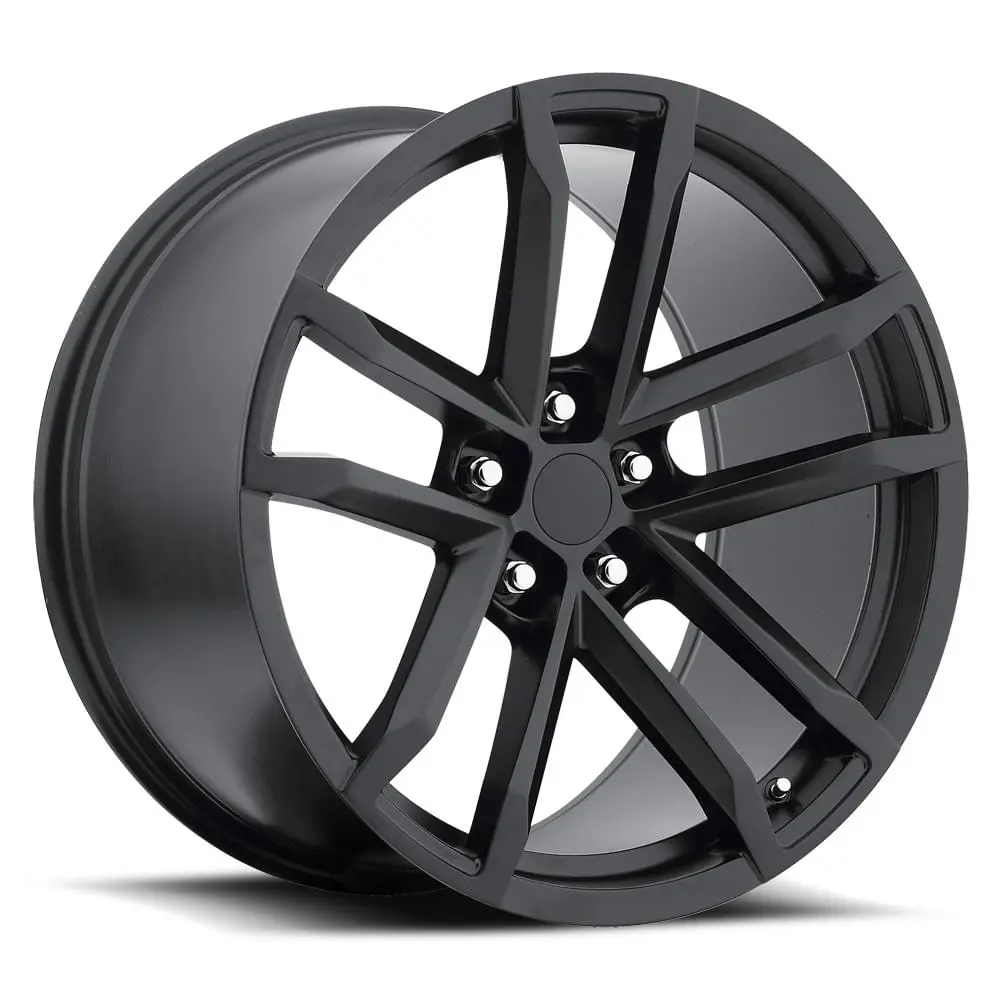 20X11 Satin Black (5X120 / +43Mm Offset) Fr41 Replica Wheels 1