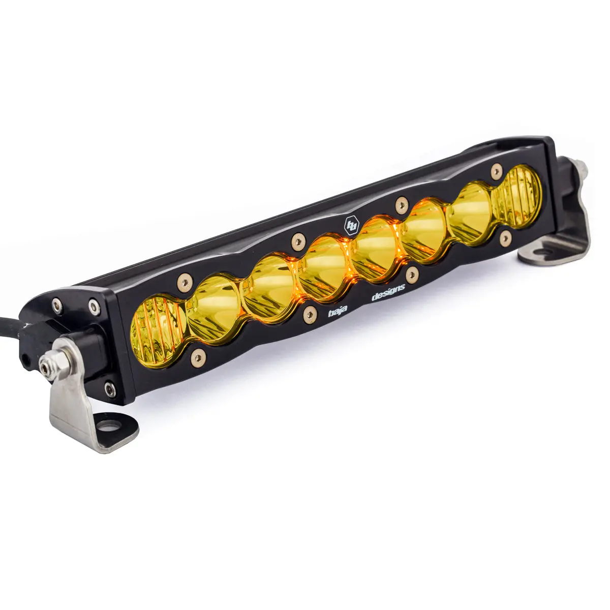 S8 Straight Led Light Bar - Universal Sku: 701013 Drive Combo & Amber 10 Inch 1