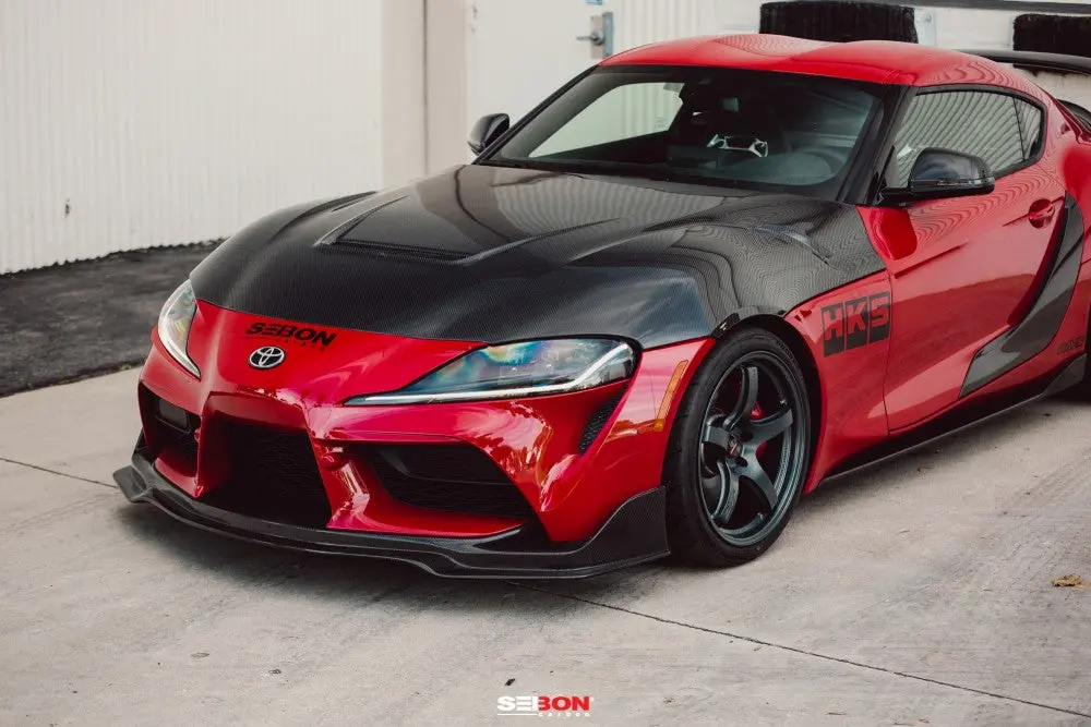Seibon Carbon Fiber Hood - Toyota Supra Gr 1