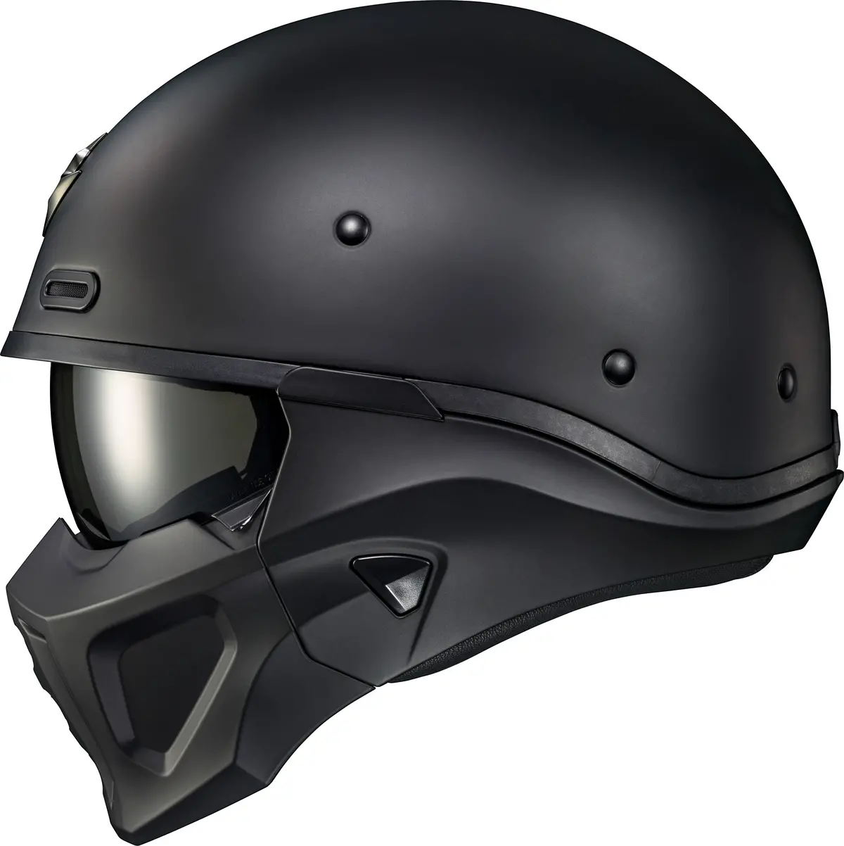 Scorpion Exo Covert X Open Face Helmet Matte Black Xl - Lightweight Motorcycle Helmet With Advanced Safety Features 1