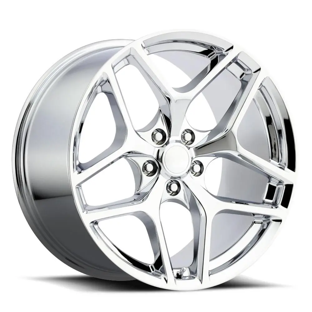 20X11 Chrome Z28 Camaro Style Wheels (Fr27, 5X120, +43 Offset) 1
