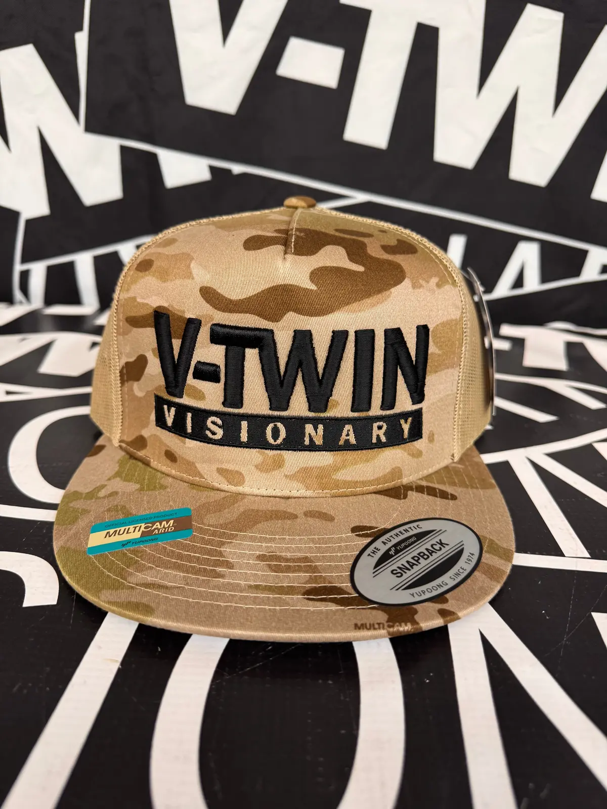 Vtv Desert Camo W/ Black Vtv Logo Hat 1