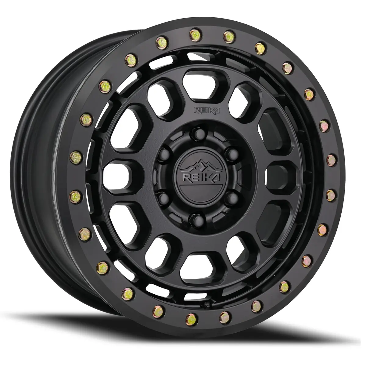 17X8.0 Aluminum Wheel With 6X130 Bolt Pattern - Stain Black 1