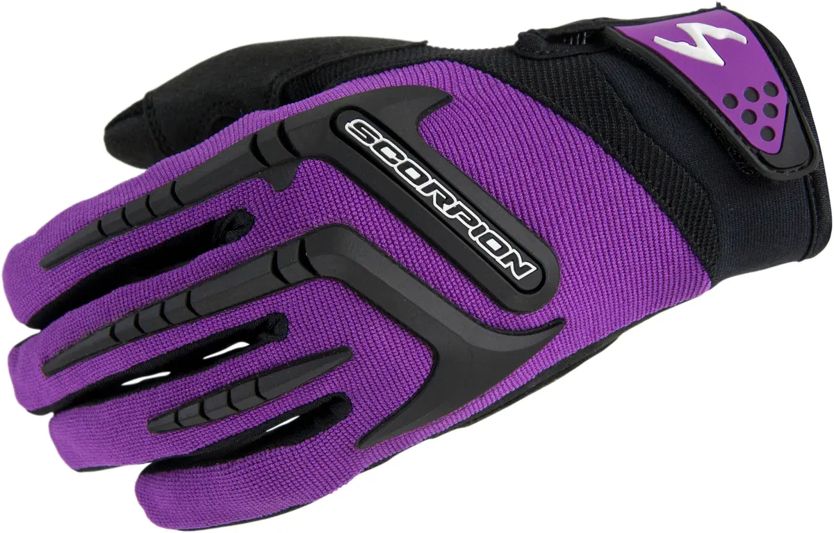 Scorpion Exo Women's Skrub Gloves Purple Sm (Part Number G53-863) 1