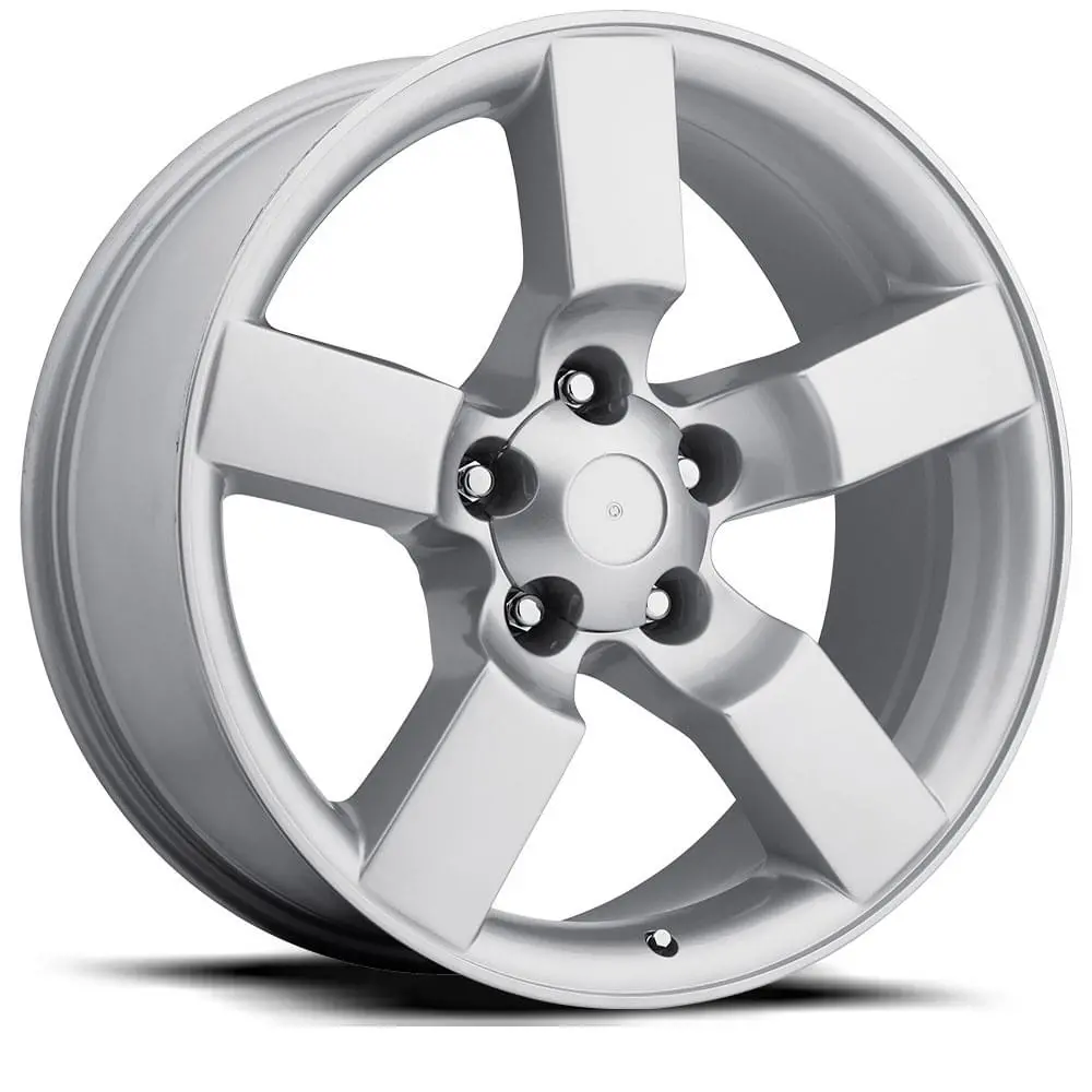 20X9 Silver Ford Lightning Style Wheels (Fr50, 5X135, +8 Offset) 1