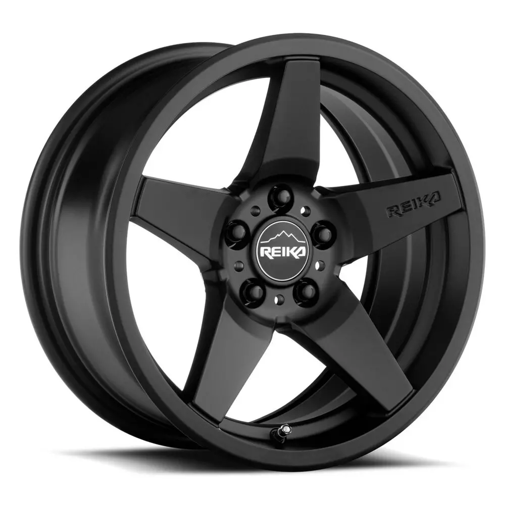 15X7 R15 Seeker Satin Black Rims | 5X100 (+15Mm Offset) 1