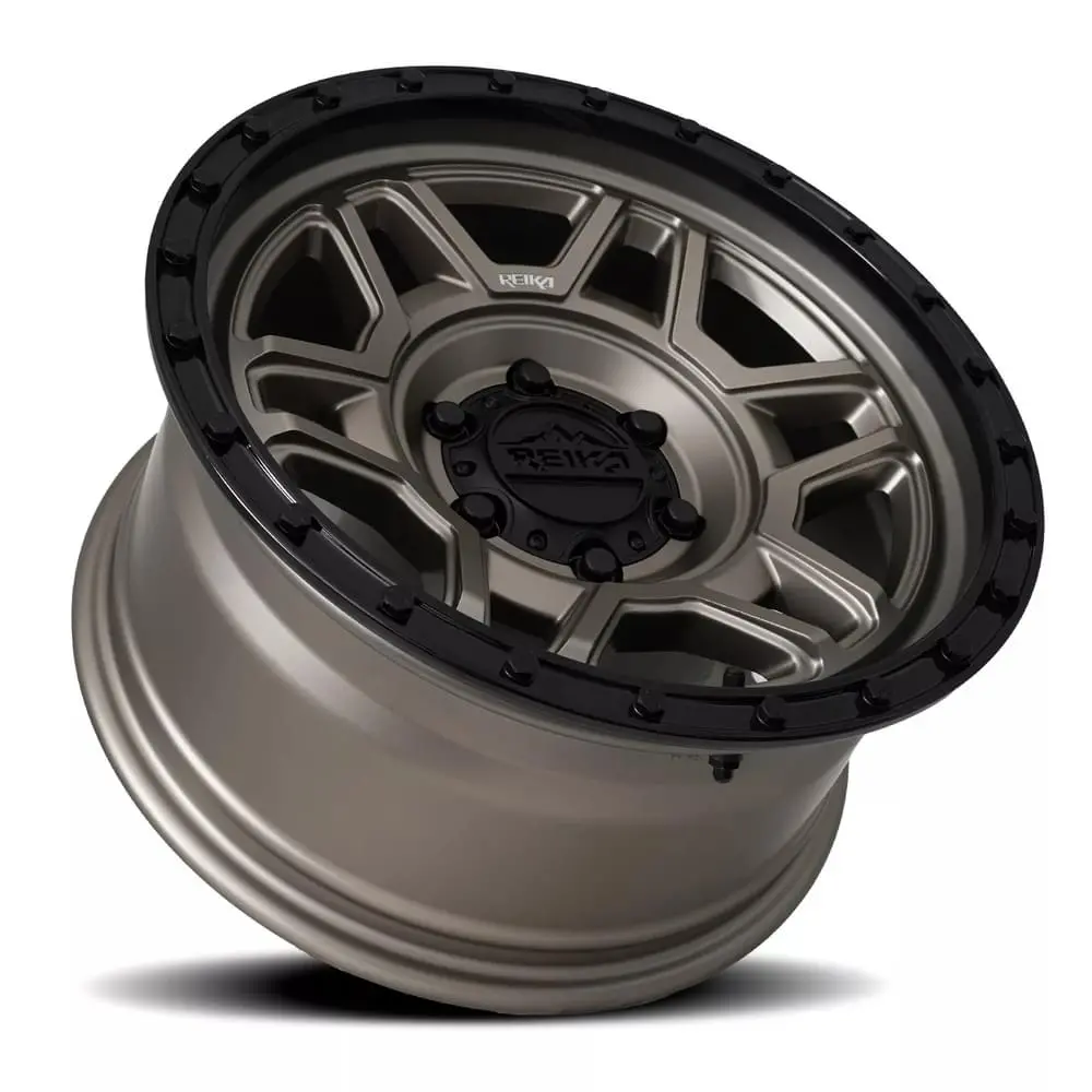 17X8.5 R40 Trooper Satin Bronze / Black Ring Alloy Rim | 5X150 (0Mm Offset) 2