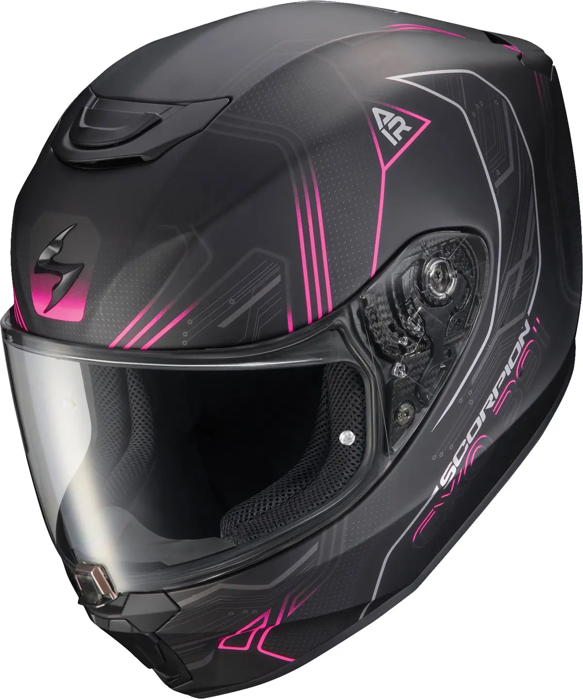 Scorpion Exo Exo R330 Full Face Helmet Bendr White/Pink Sm - Dot & Ece Certified 2