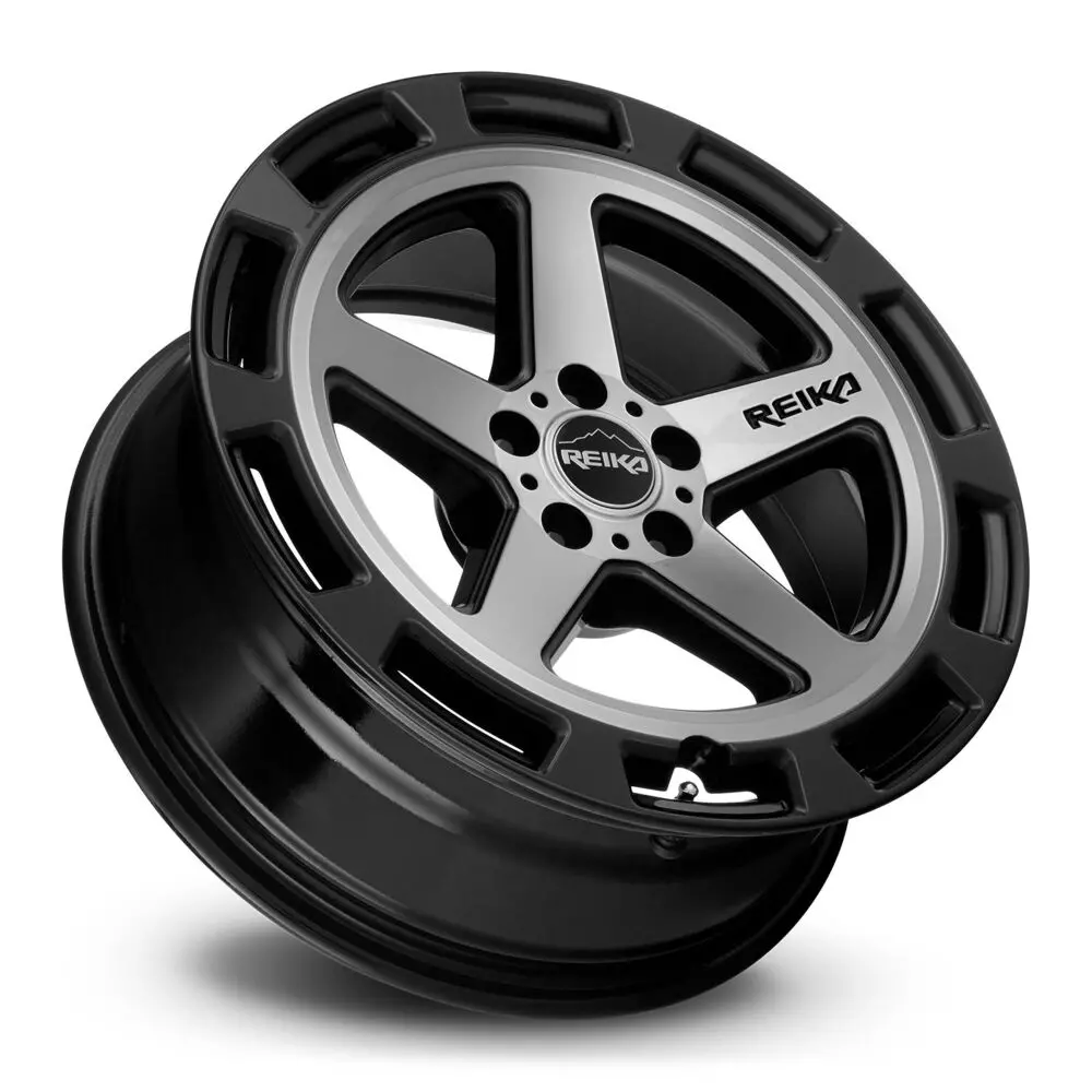 17X7 R15 Seeker Gloss Black Machined Face Alloy Rim | 5X100 (+15Mm Offset) 2