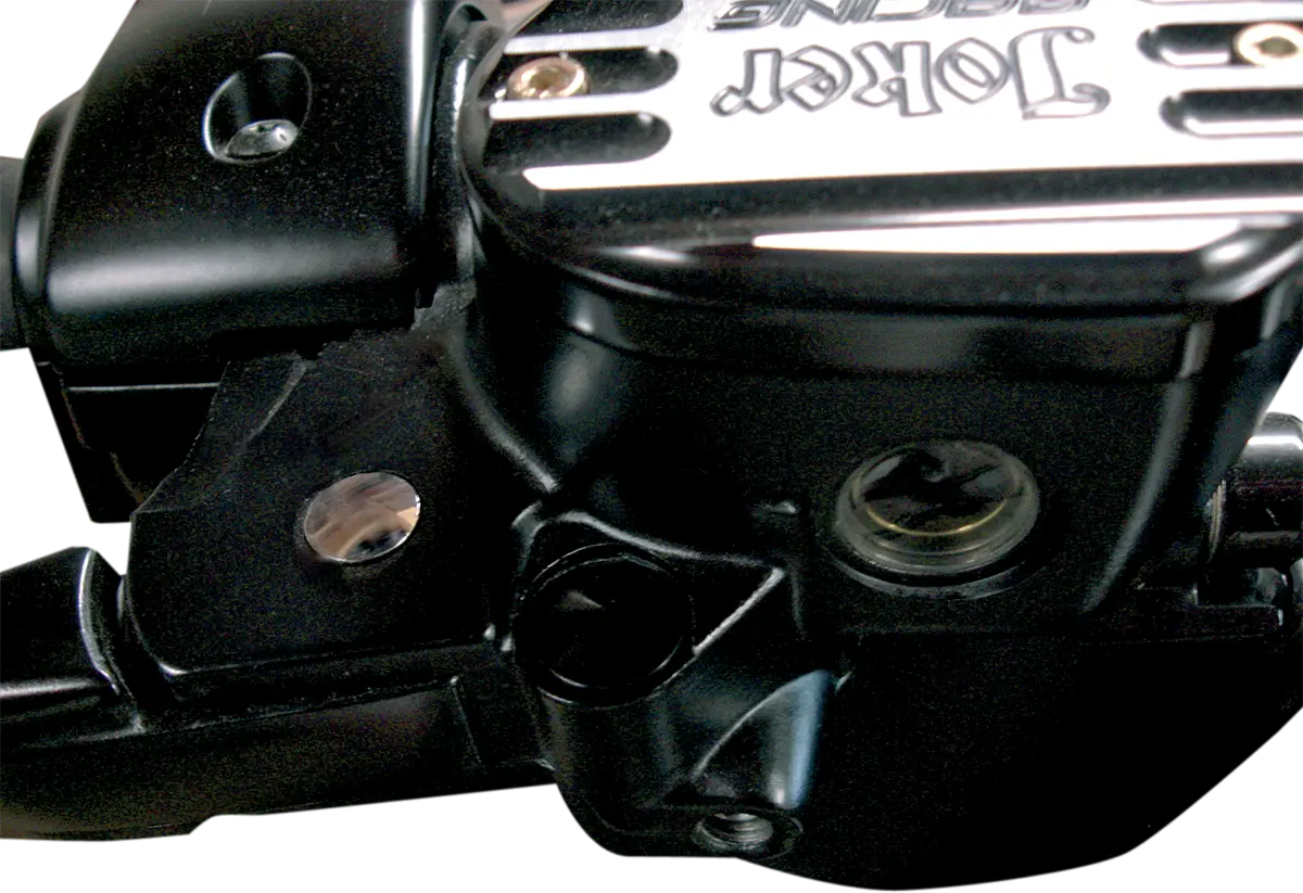Joker Machine Hole Plug - Mirror - Handlebar End - Flush-Mounted - Black 1