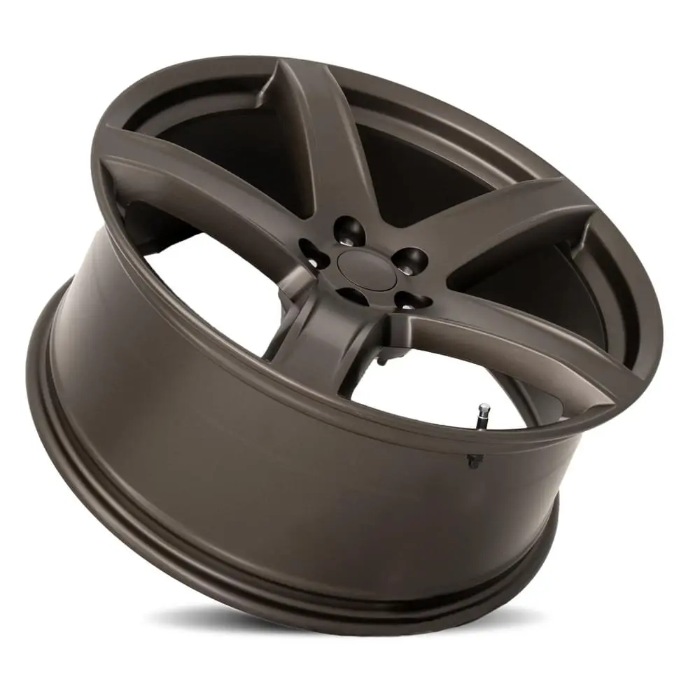 22X10.5 Bronze Hellcat Hc2 Style Wheels (Fr77, 5X115, +27 Offset) 2