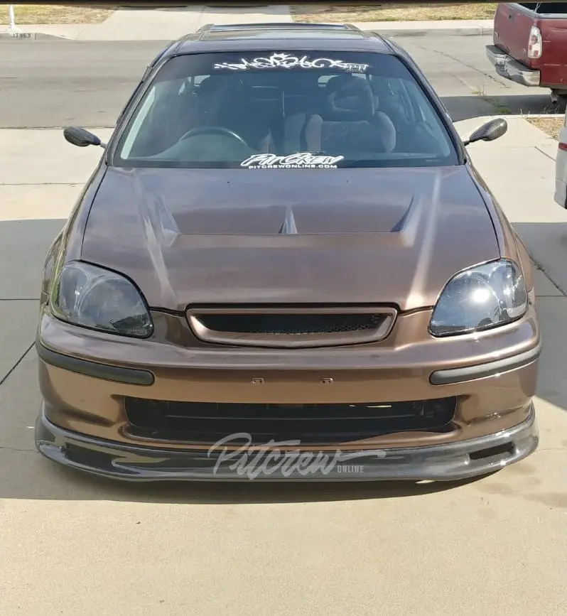 Spoon Sport Front Lip Spoiler - 96-98 Honda Civic Ek 1