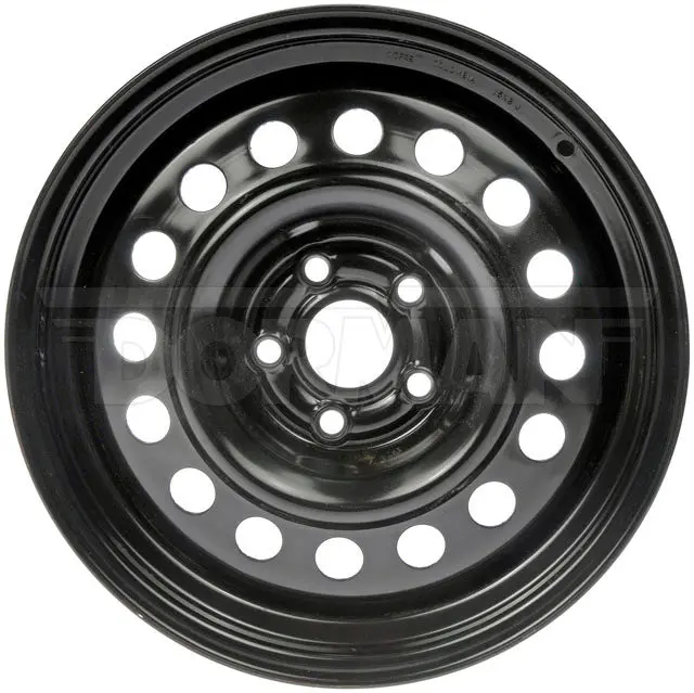 15" Black 5-Lug Steel Wheel - 15X6 Dorman (Toyota)(939-104) 1