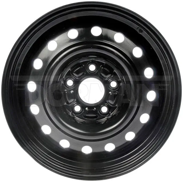 16" Dorman Black 5-Lug Steel Wheel - 16X6.5 For Honda Civic (06-07)  (939-106) 1
