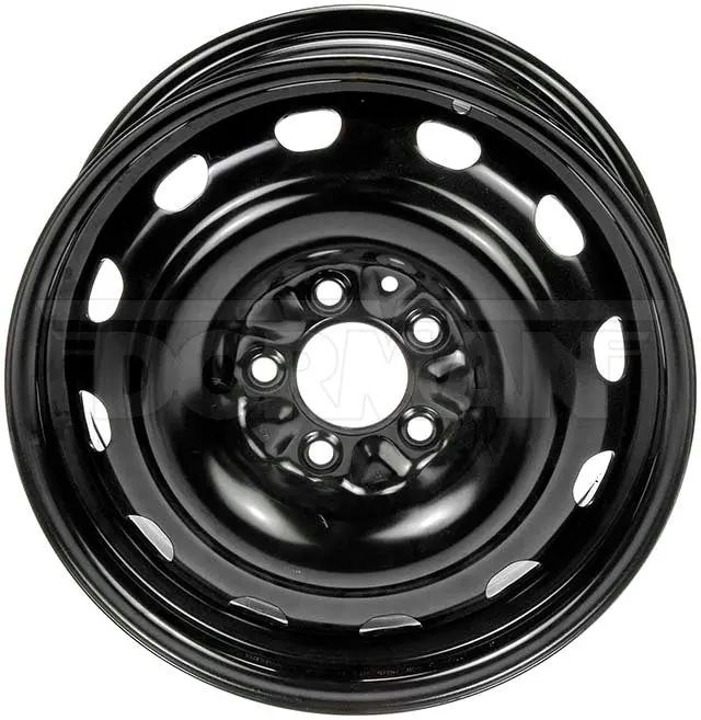 16" Dorman Black 5-Lug Steel Wheel - 16X6.5(Chrysler/Dodge) (939-107) 1