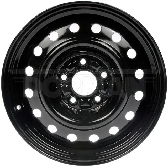16" Dorman 16X6.5 Black Steel Wheel For Hyundai Sonata (2010-2014) (939-109) 1