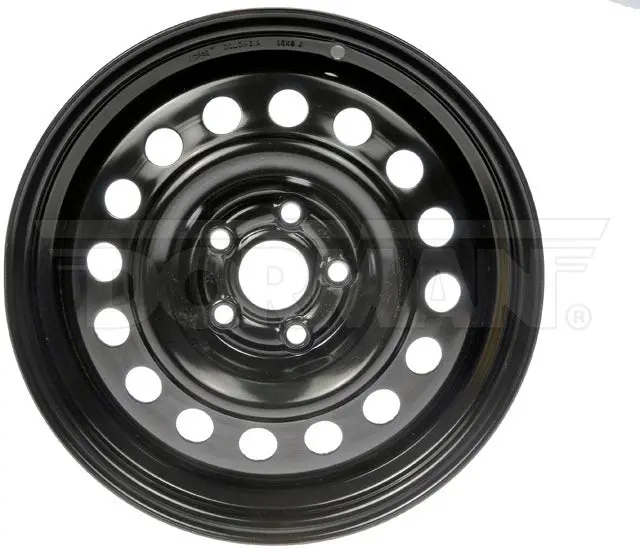 15" Dorman Black Steel Wheel For Toyota Corolla (2003-2008) (939-119) 1