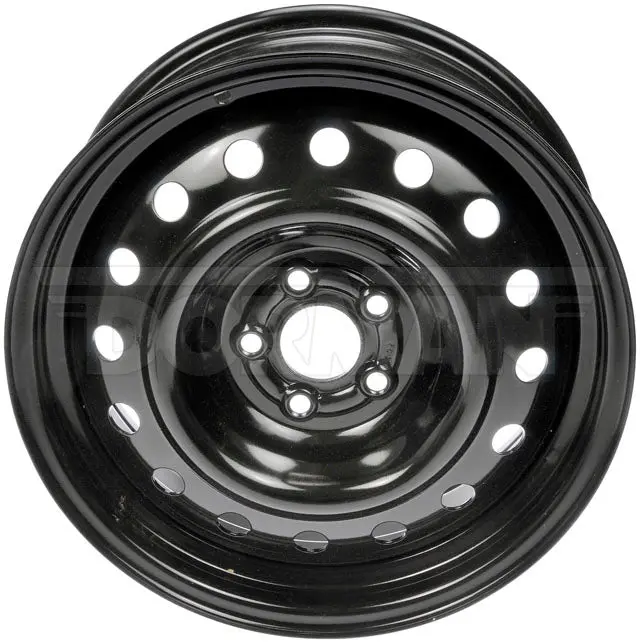 16" Dorman 16X6.5 Black Steel Wheel For Vw Jetta & Golf (2002-2010) (939-120) 1