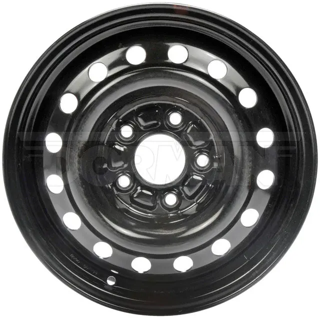 15" Dorman Black 5-Lug Steel Wheel For Kia Forte (10-13)(939-126) 1