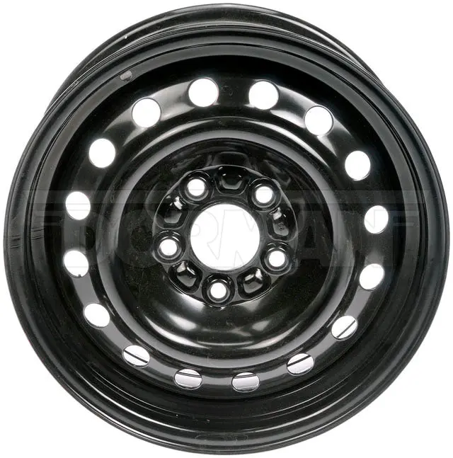 15"Dorman  Black Steel Wheel - 15X6.5, 16-Hole  (939-180) 1