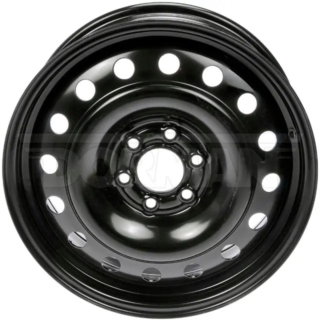 17" Dorman 17X6.5 Black Steel Factory Wheel - 6-Lug (939-185) 1