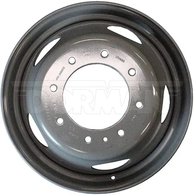 19.5X6 8-Dorman Lug Gray Steel Wheel - Ford E/F Super Duty  (939-189) 1