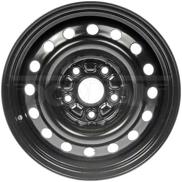 15" Dorman 15X6.5 Black Steel Wheel For Select Toyota Models(939-194) 1