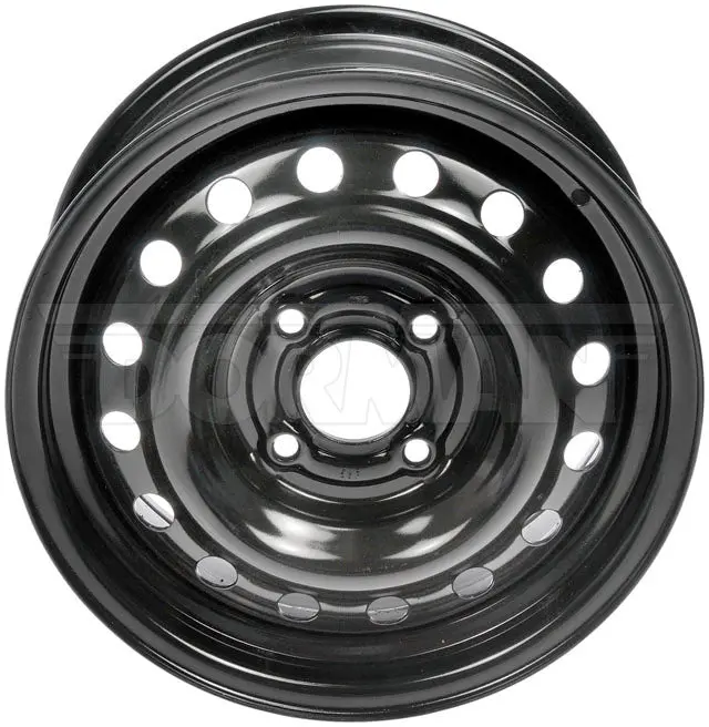 15" Dorman 15X6.5 Black Steel Wheel For Nissan Sentra (2007-2012) (939-226) 1