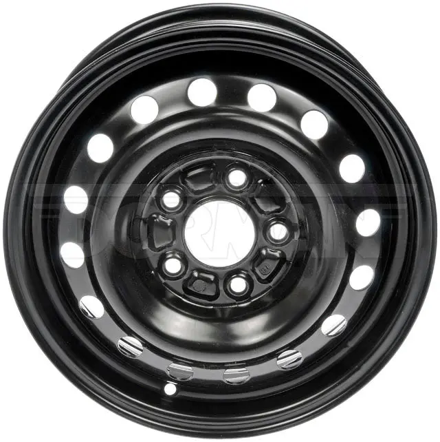 15" Dorman 15X5.5 Black Steel Wheel For Hyundai Elantra (2007-2012) (939-239) 1