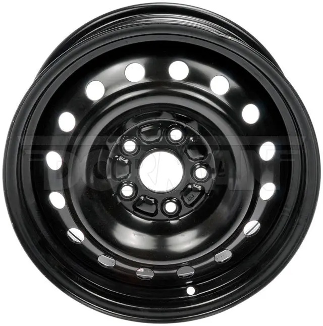 16" Dorman 16X6.5 Black Steel Wheel For Toyota Camry (2012-2014) (939-242) 1