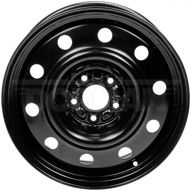17" Dorman 17X6.5 Black Steel Factory Wheel - 5-Lug Dodge (939-244) 1