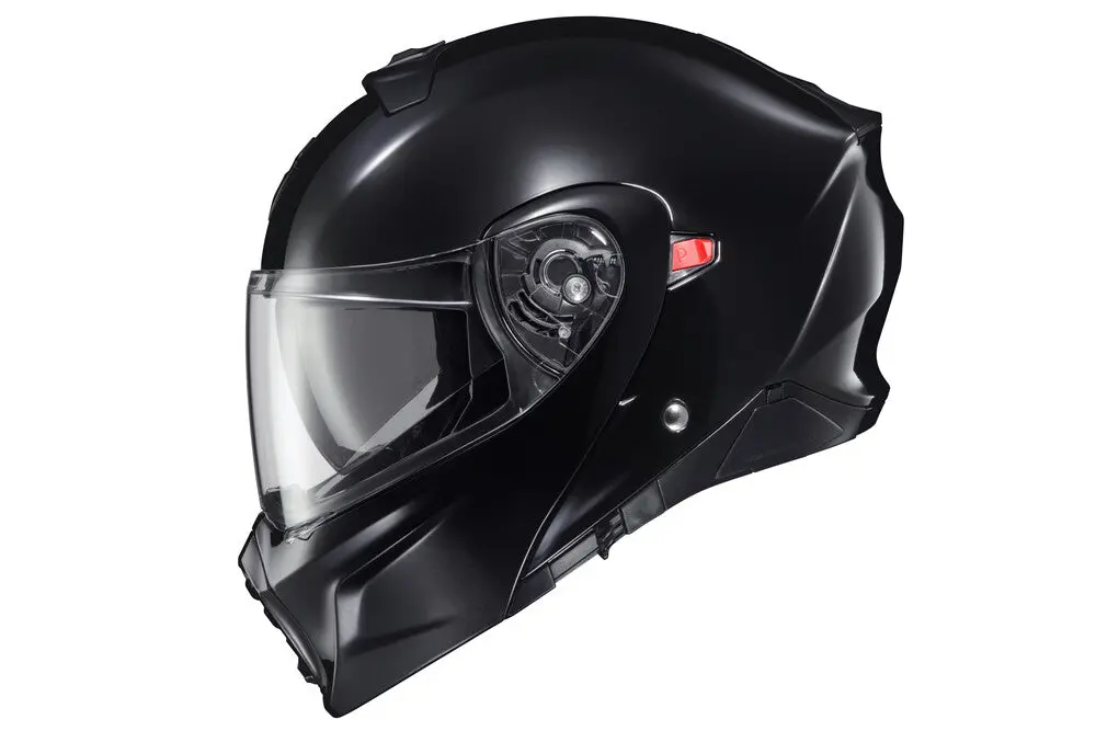 Scorpionexo Exo-Gt930 Transformer Helmet Gloss Black- Modular Dual-Sport Motorcycle Helmet 1