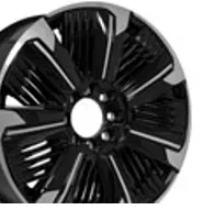 24X9 8X165.1 35Et Gloss Black With Polished Face Wheel Oem Ca24 For Cadillac Escalade Iq 1