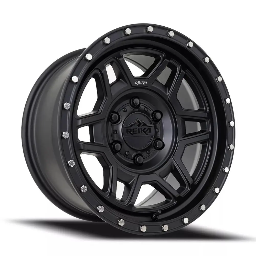 17X9 R40 Trooper Satin Black Rims | 5X127 (-12Mm Offset) 1