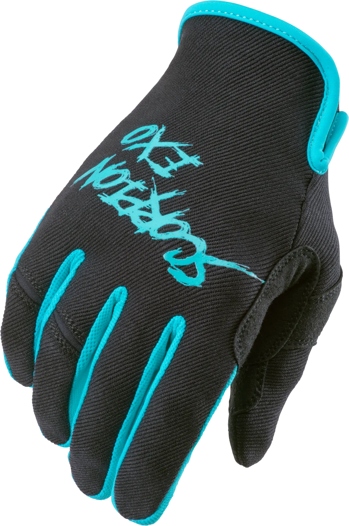 Scorpion Exo Air Stretch Gloves Grind Black/Teal Medium - Performance Motorcycle And Bike Gloves 1