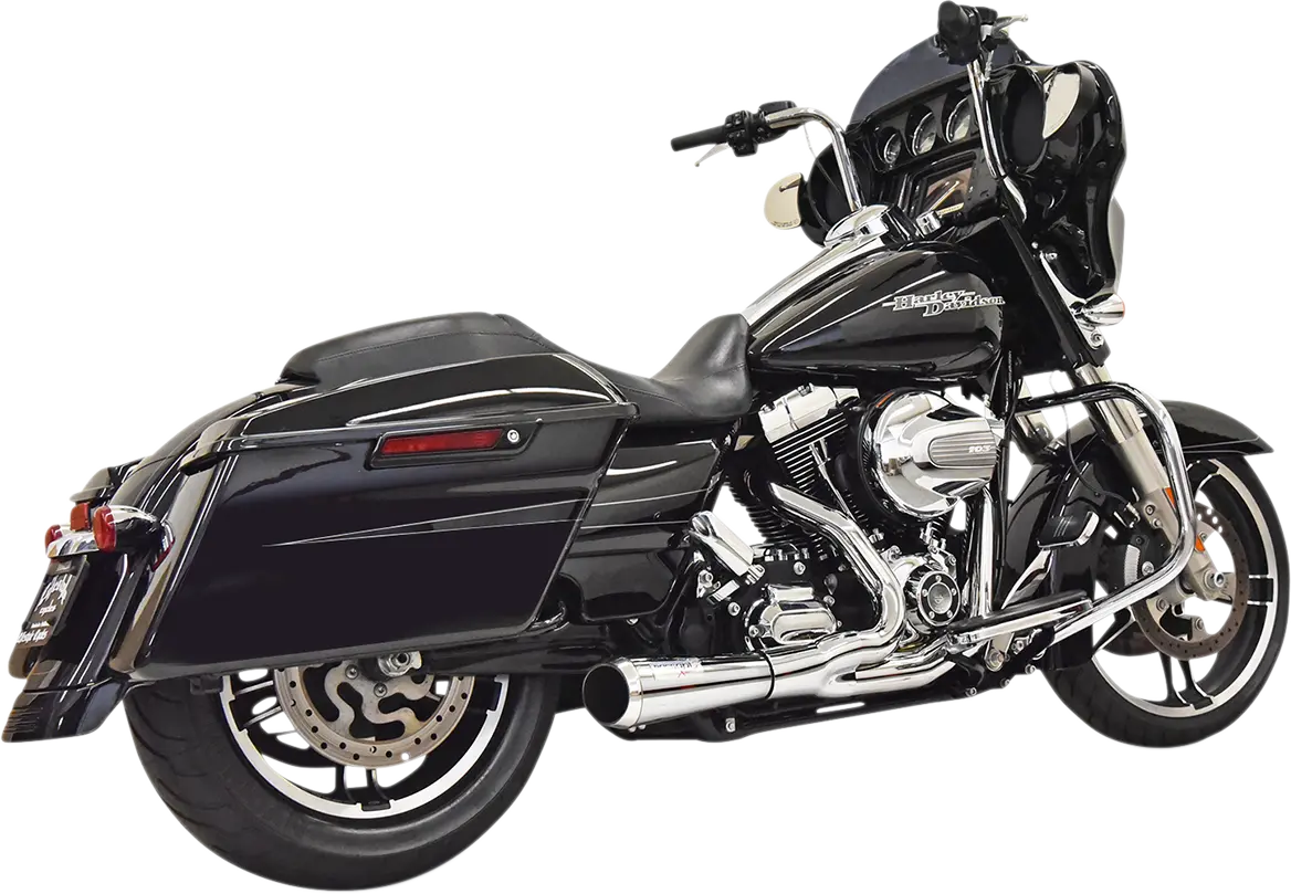 Bassani Xhaust 2:1 Short Exhaust - Chrome 1F52r 1
