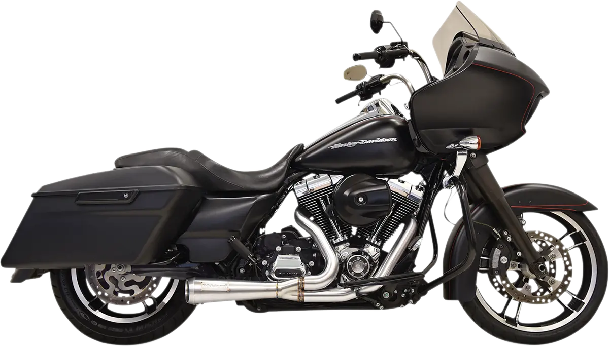 Bassani Xhaust 2:1 Short Exhaust - Stainless Steel 1F52ss 1