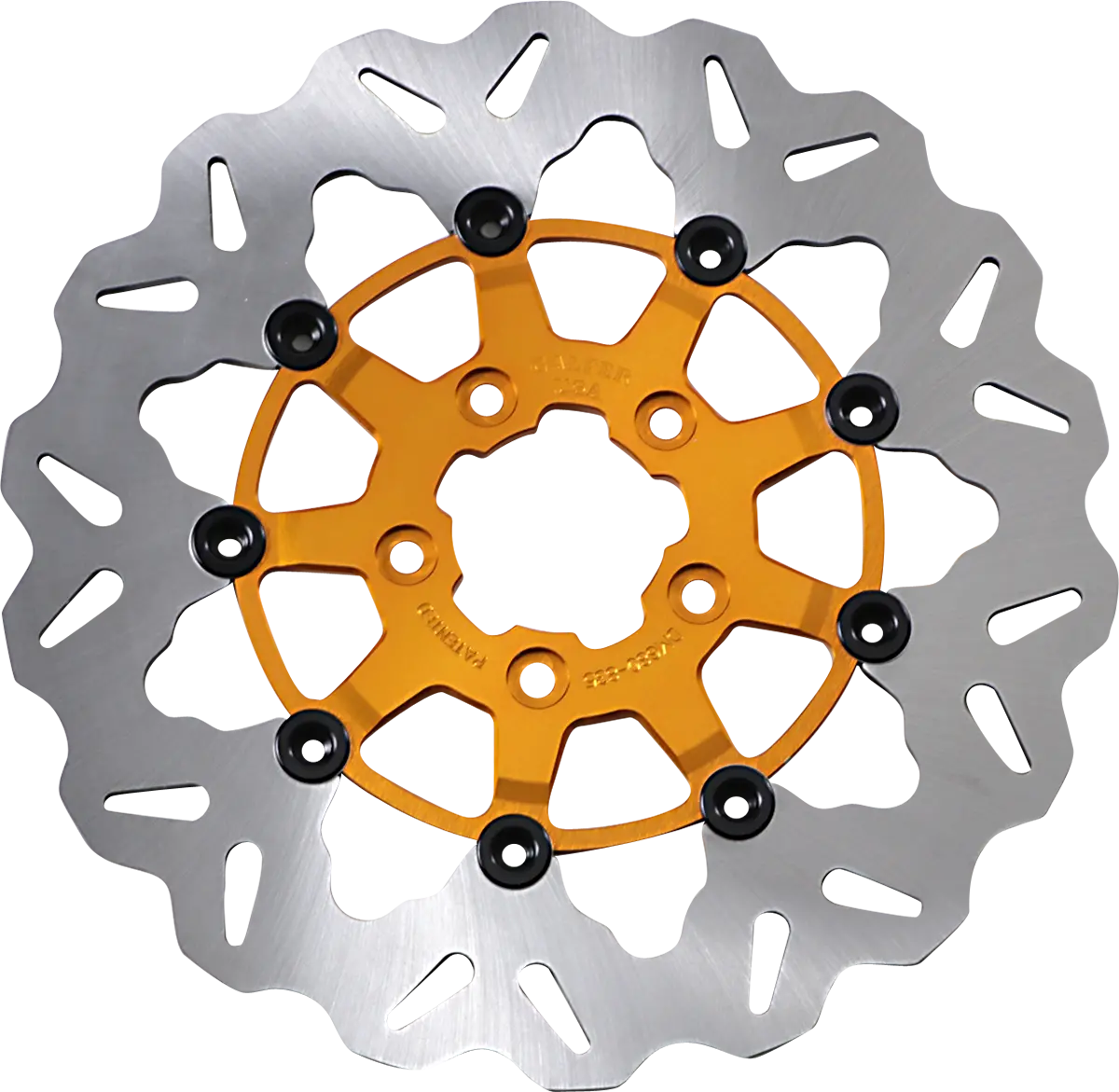 Gbrakes Front Wave® Rotor - Gold Center Df835cw-G 1