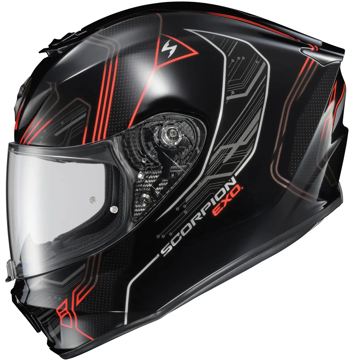 Scorpion Exo Exo R330 Full Face Helmet Bendr Red Small * Dot And Ece Certified For Safety And Comfort 1