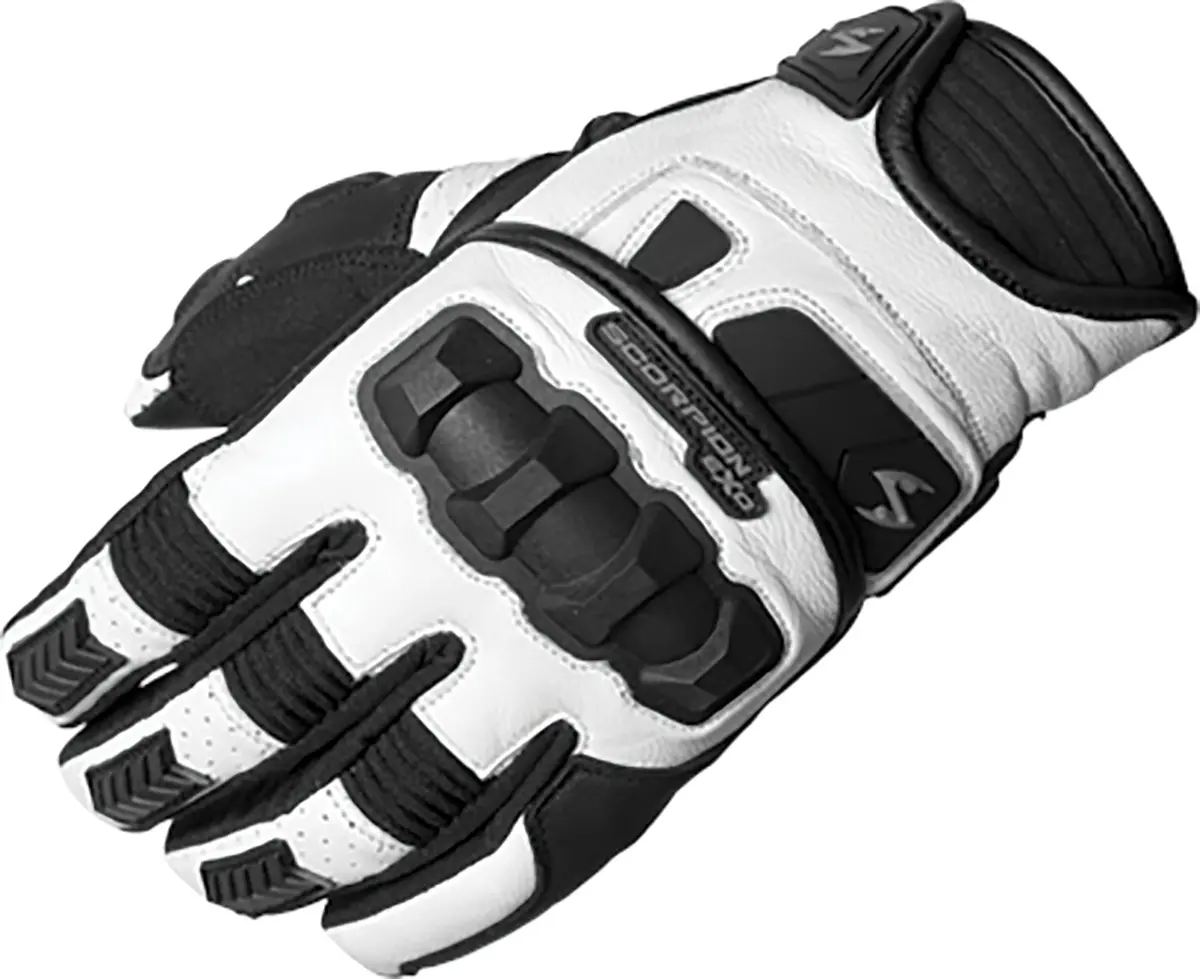 Scorpion Exo Klaw Ii Gloves White Small - Durable Motorcycle Riding Gloves 1