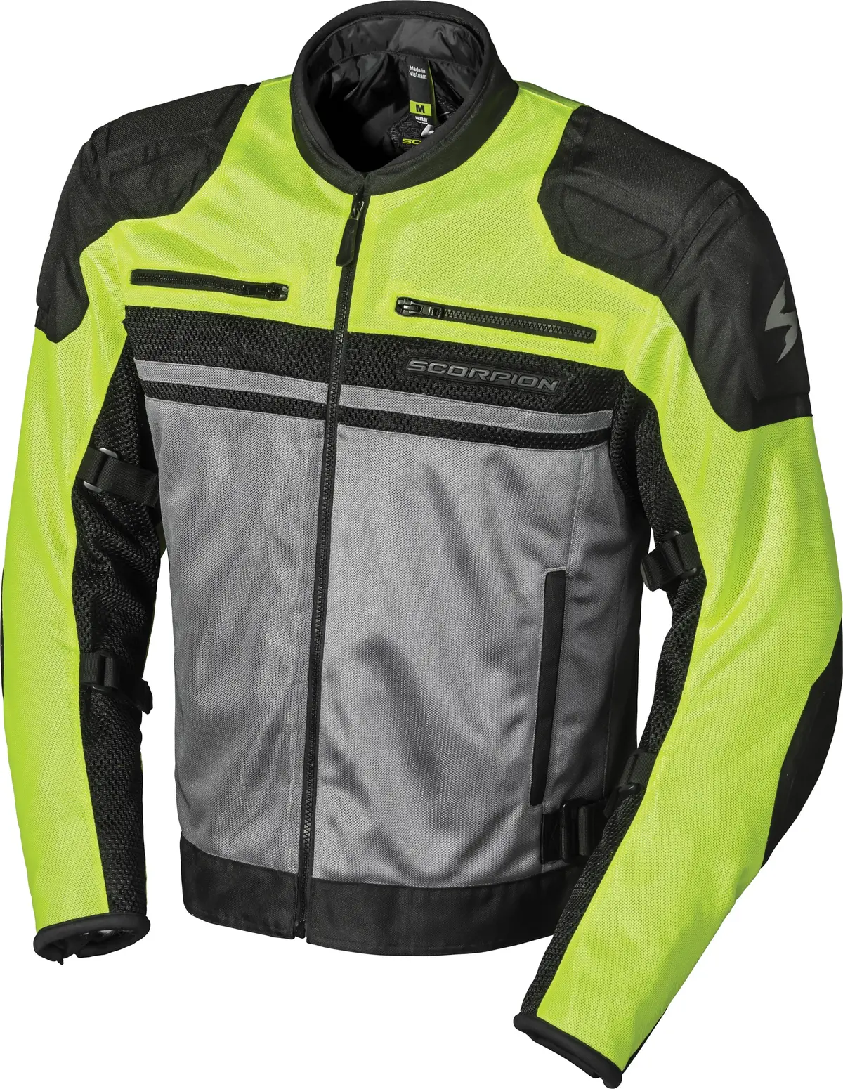 Scorpion Exo Vortex Air Mesh Hi Vis Motorcycle Jacket (Part #14614-7) 1